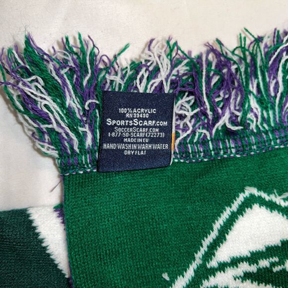 Hobart and William Smith Colleges Adult Scarf Double-Sided Herons/Statesmen - Picture 3 of 9